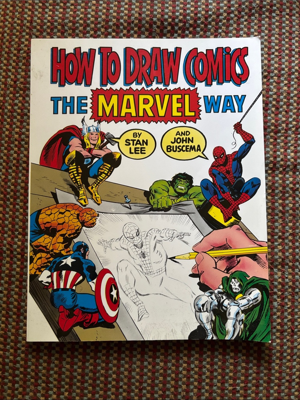 How to Draw Comics the Marvel Way – White Cover